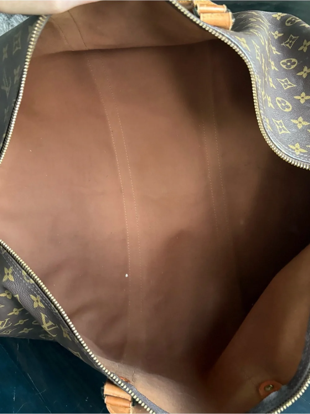 Louis Vuitton Keepall 60 Monogram Canvas Travel Bag